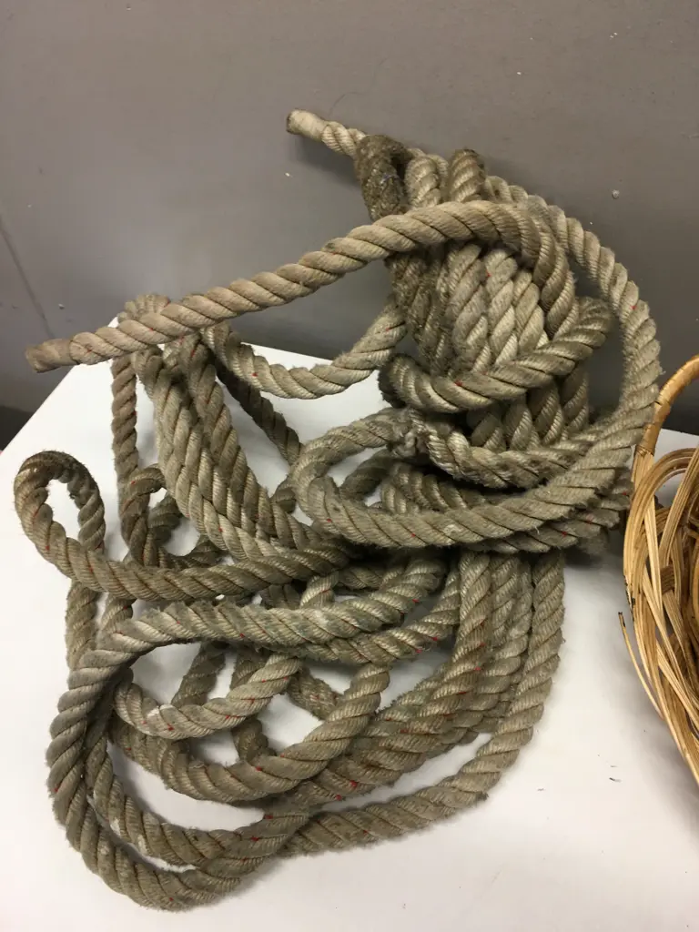 Selection Of Cane Ware & Rope Image 1++